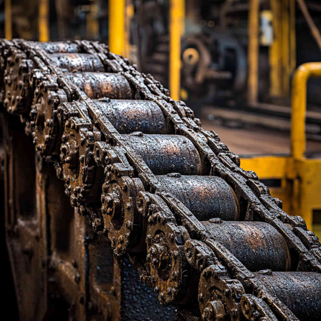 Chain in Mining Equipment