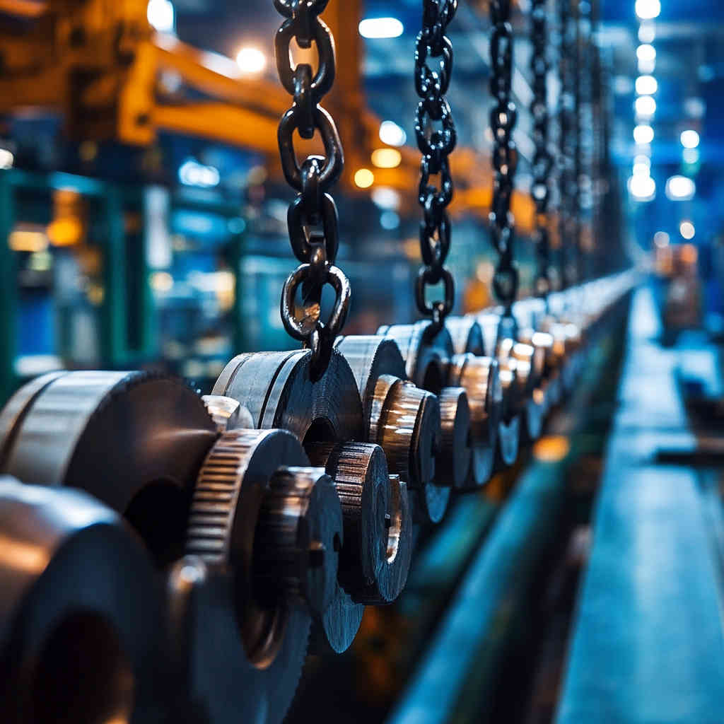Chain in Manufacturing Equipment